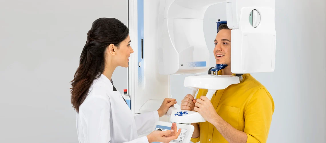 Equipamentos modernos da Oral Clínica Radiologia